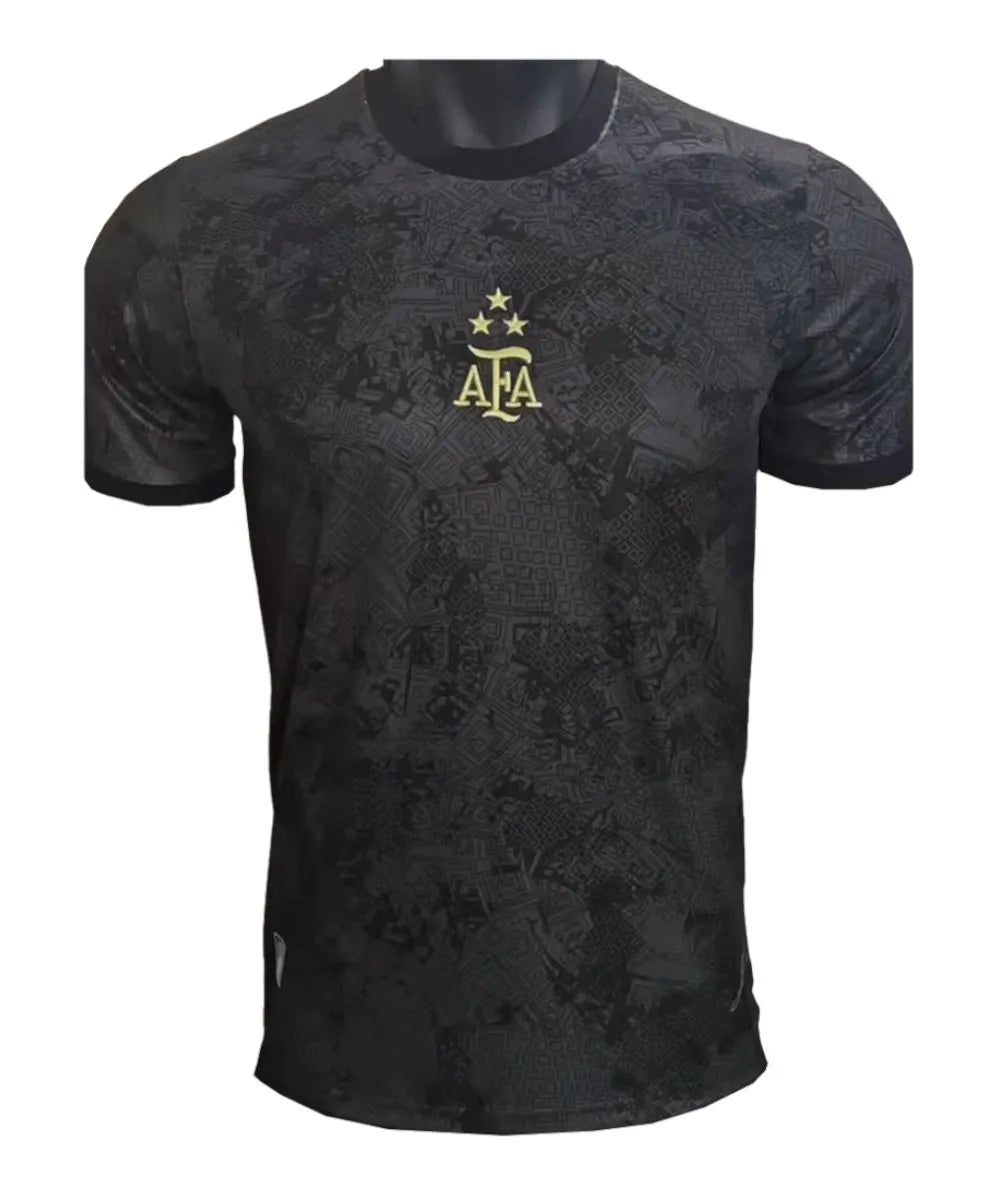 Argentina Champions Jersey Black 2022