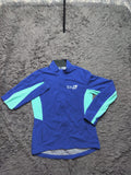 Unbranded Royal Blue and Mint Full Zip Sports Jacket – Size M
