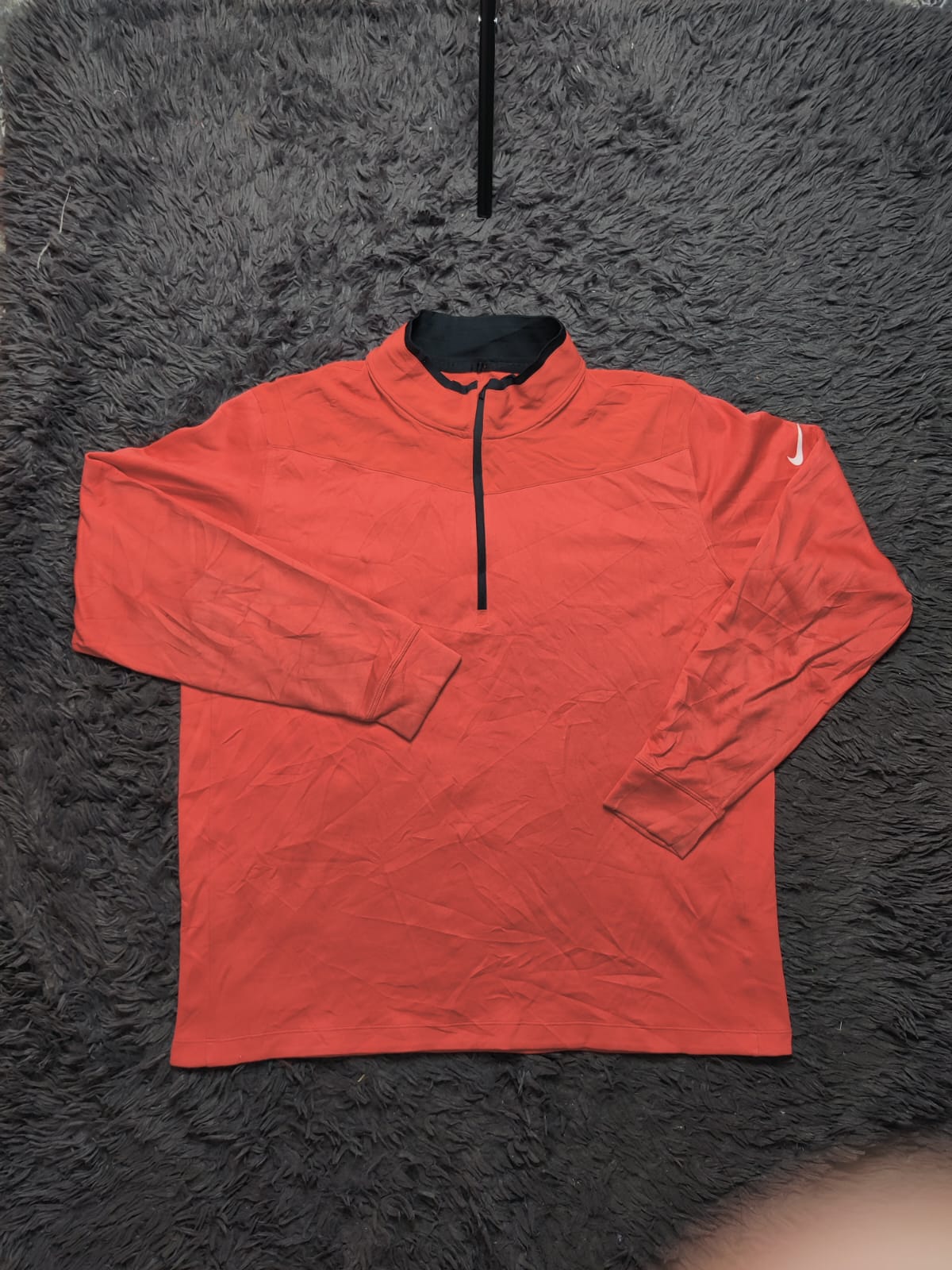 Nike Red Quarter Zip Sports Top – Size XL