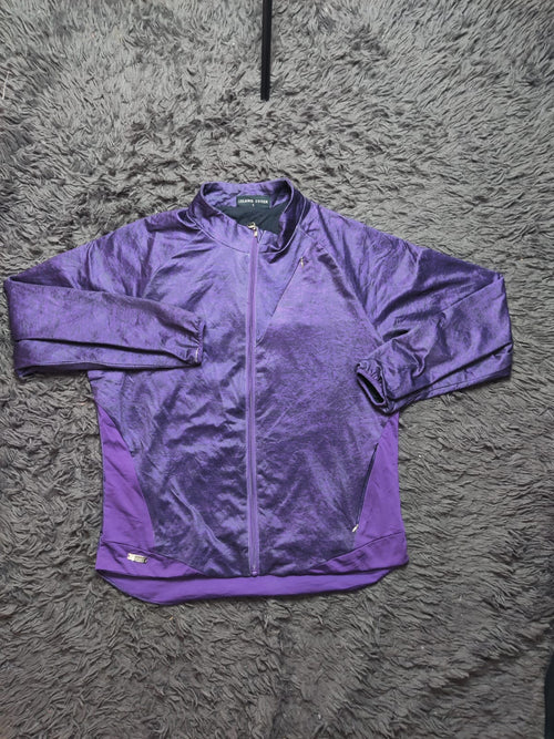 Island Green Purple Full Zip Golf Jacket – Size L