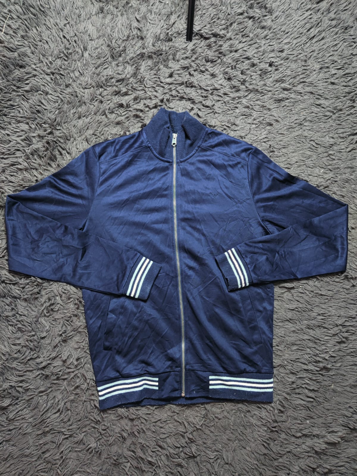 Unbranded Navy Full Zip Track Jacket – Size M
