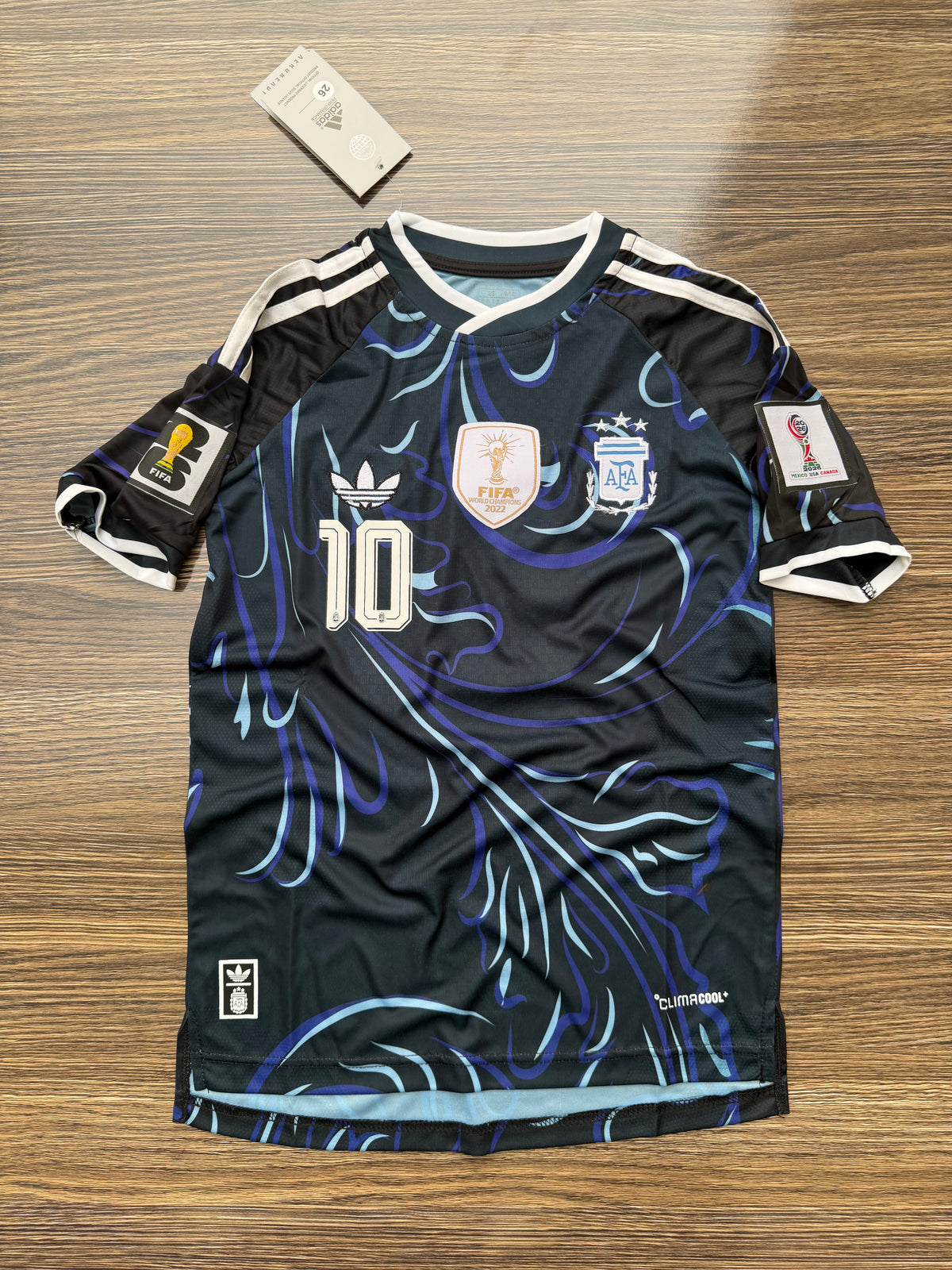 Argentina Away Kids Kit Embroidery — view 1