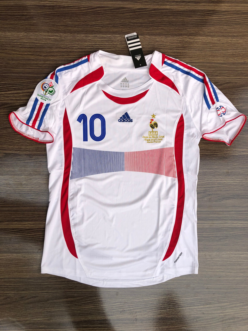 France 2006 Away Zidane — view 1