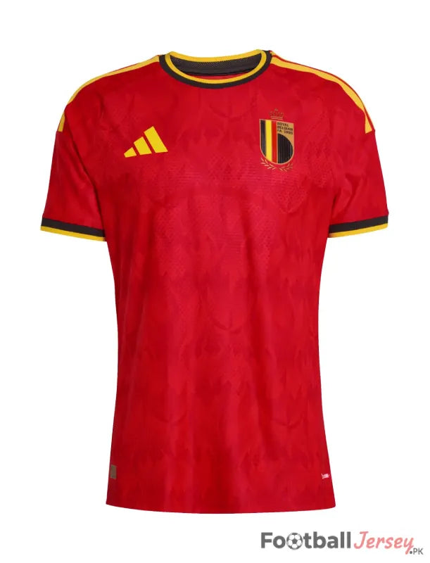 Belgium 2026 Authentic Home Jersey