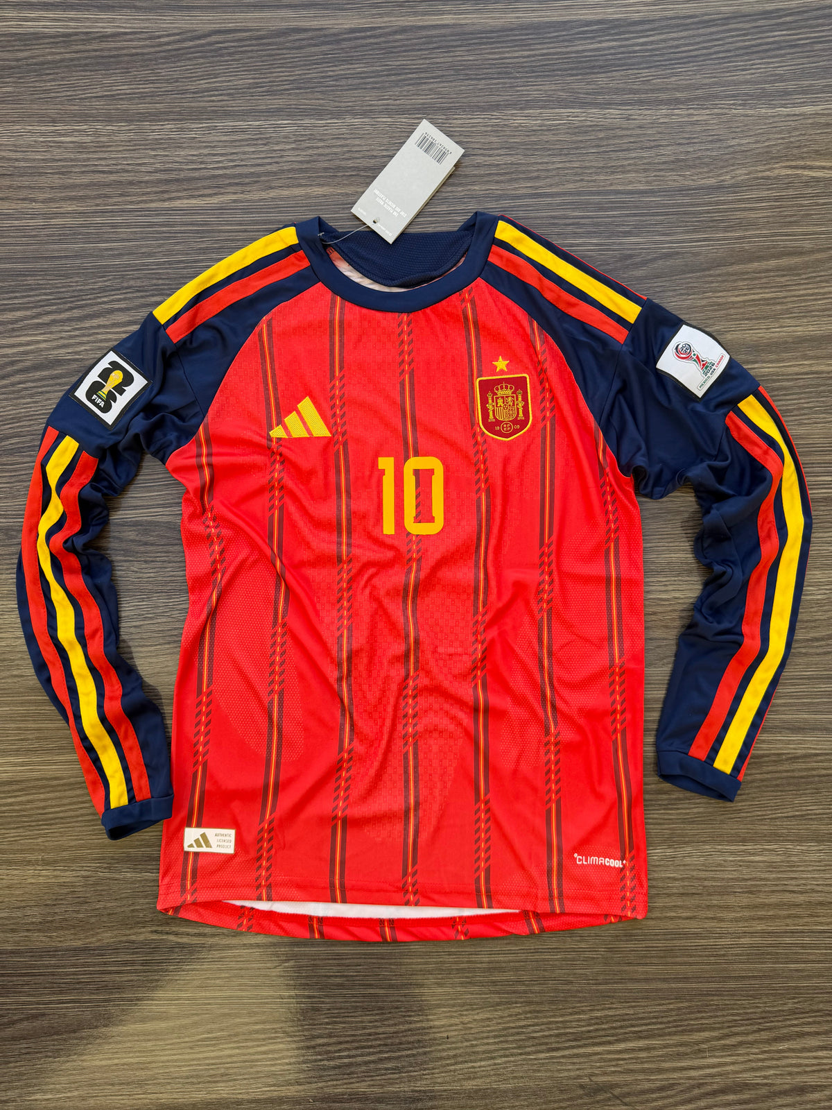 Spain 26 WC Home Kit Full Sleeve — view 1