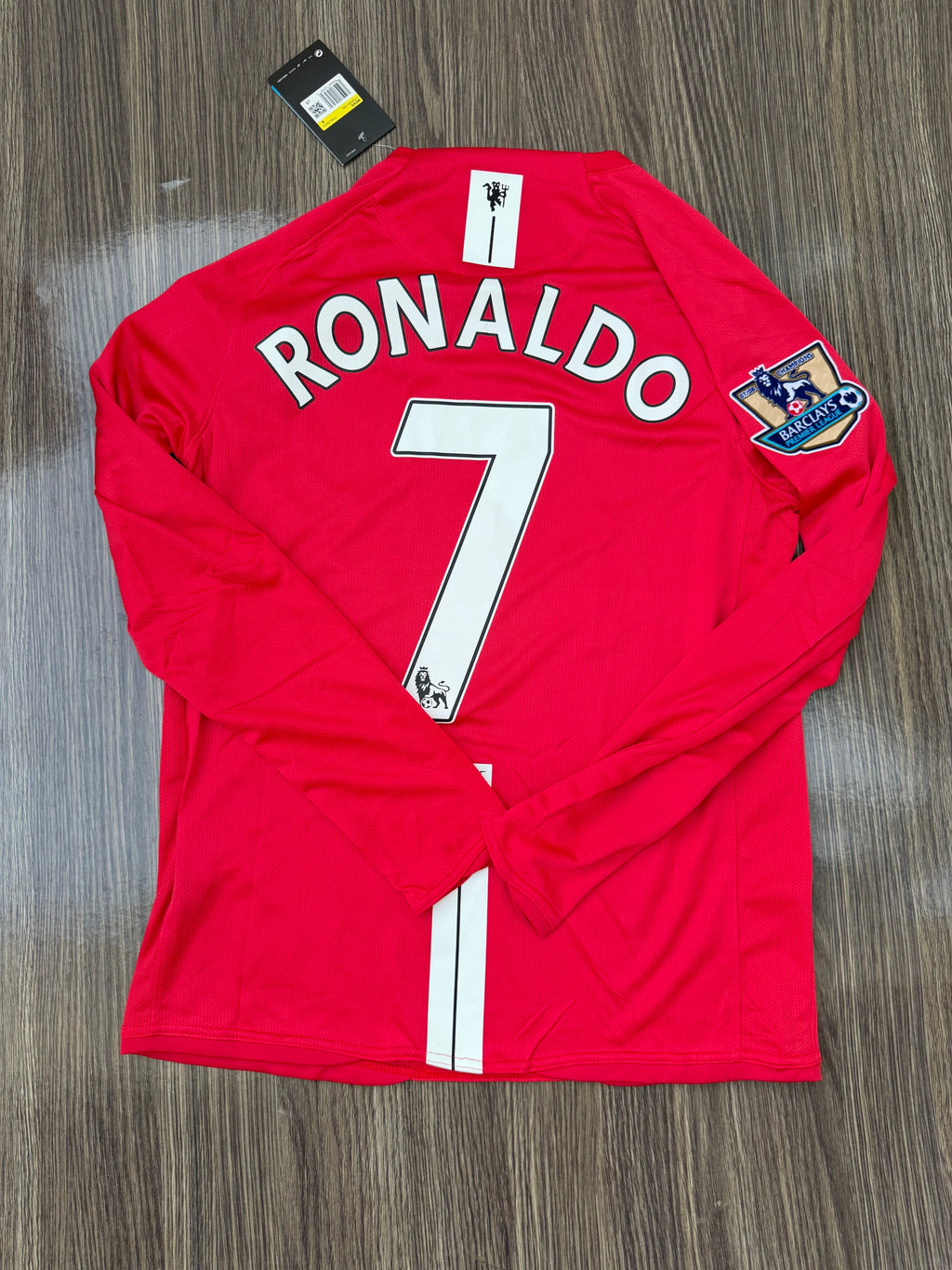 United 07/08 Home Jersey Full Sleeve — view 2