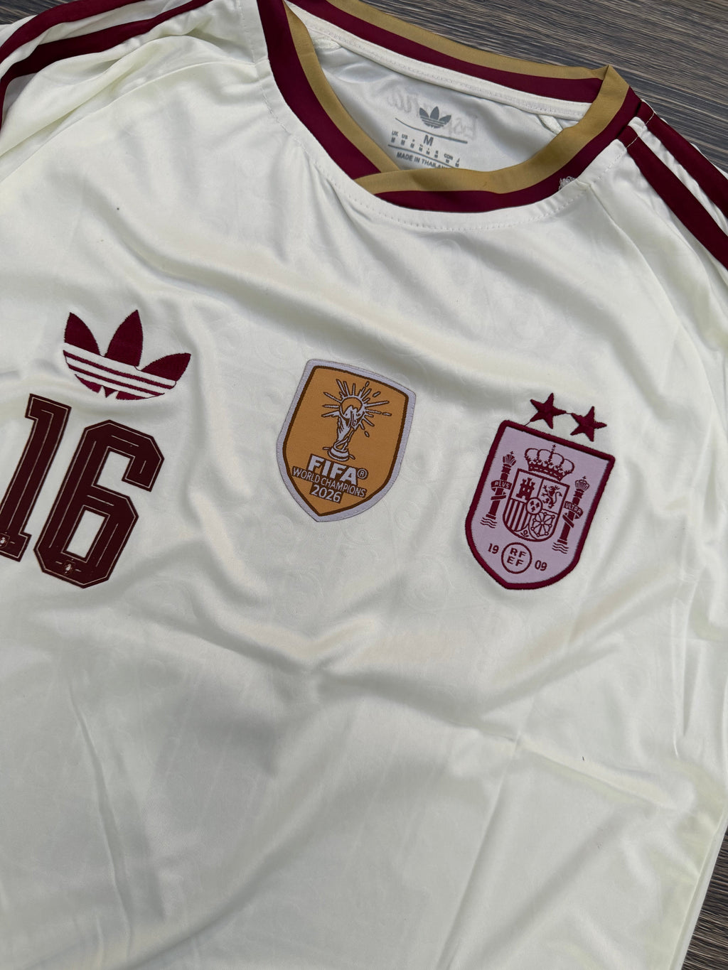 Spain 26 WC Away Kit Half Sleeve — view 4
