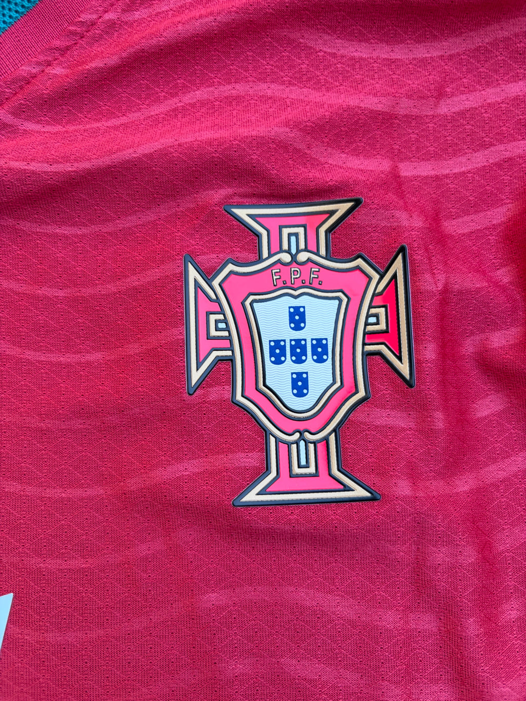 Portugal 26 WC Home Jersey ( Player Version ) — view 3