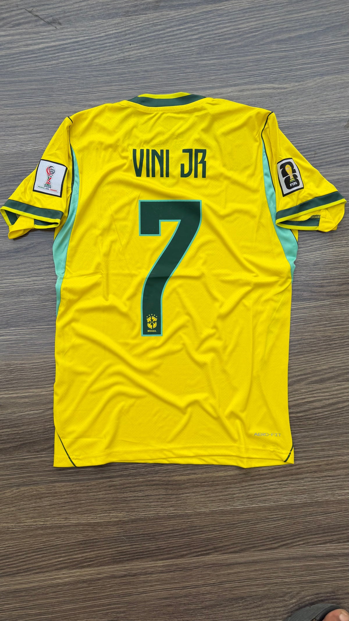 Brazil 26 WC Home Kit Half Sleeve — view 4