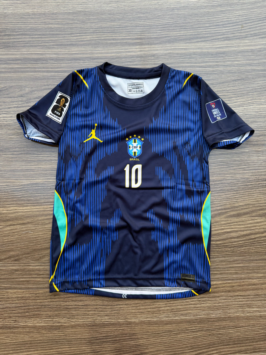 Brazil WC Away Kids Kit — view 1