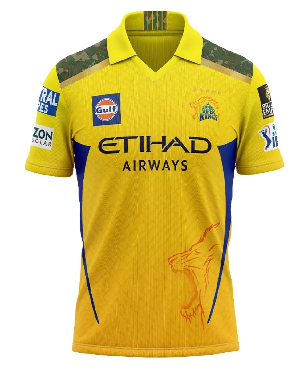 Chennai Super Kings 2025 Jersey – CSK