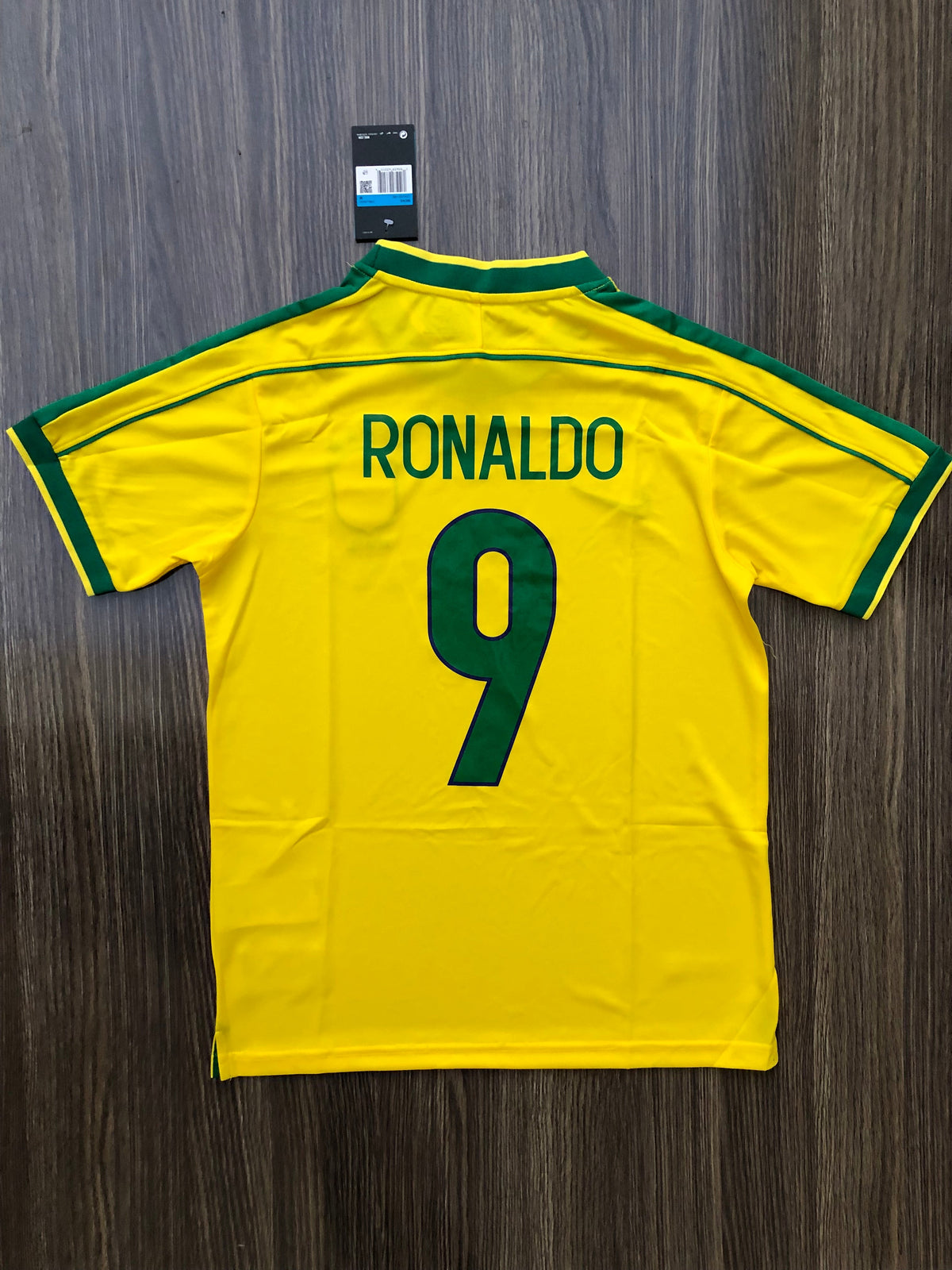 Brazil 98 WC Home Jersey — view 1