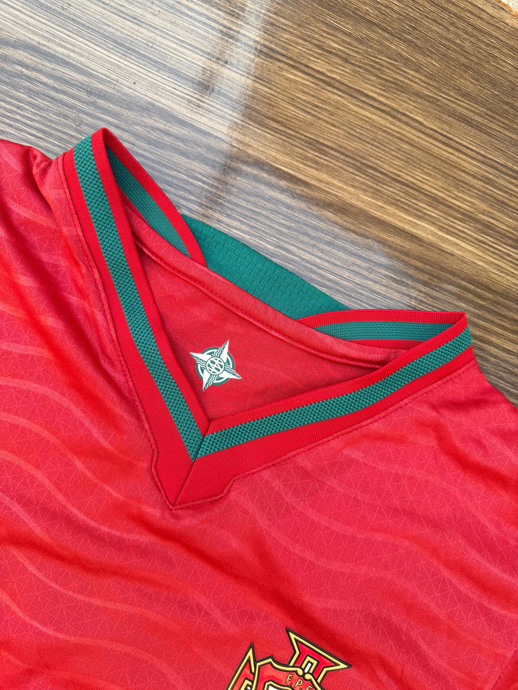 Portugal 26 WC Home Jersey Full Sleeves ( Player Version ) — view 3