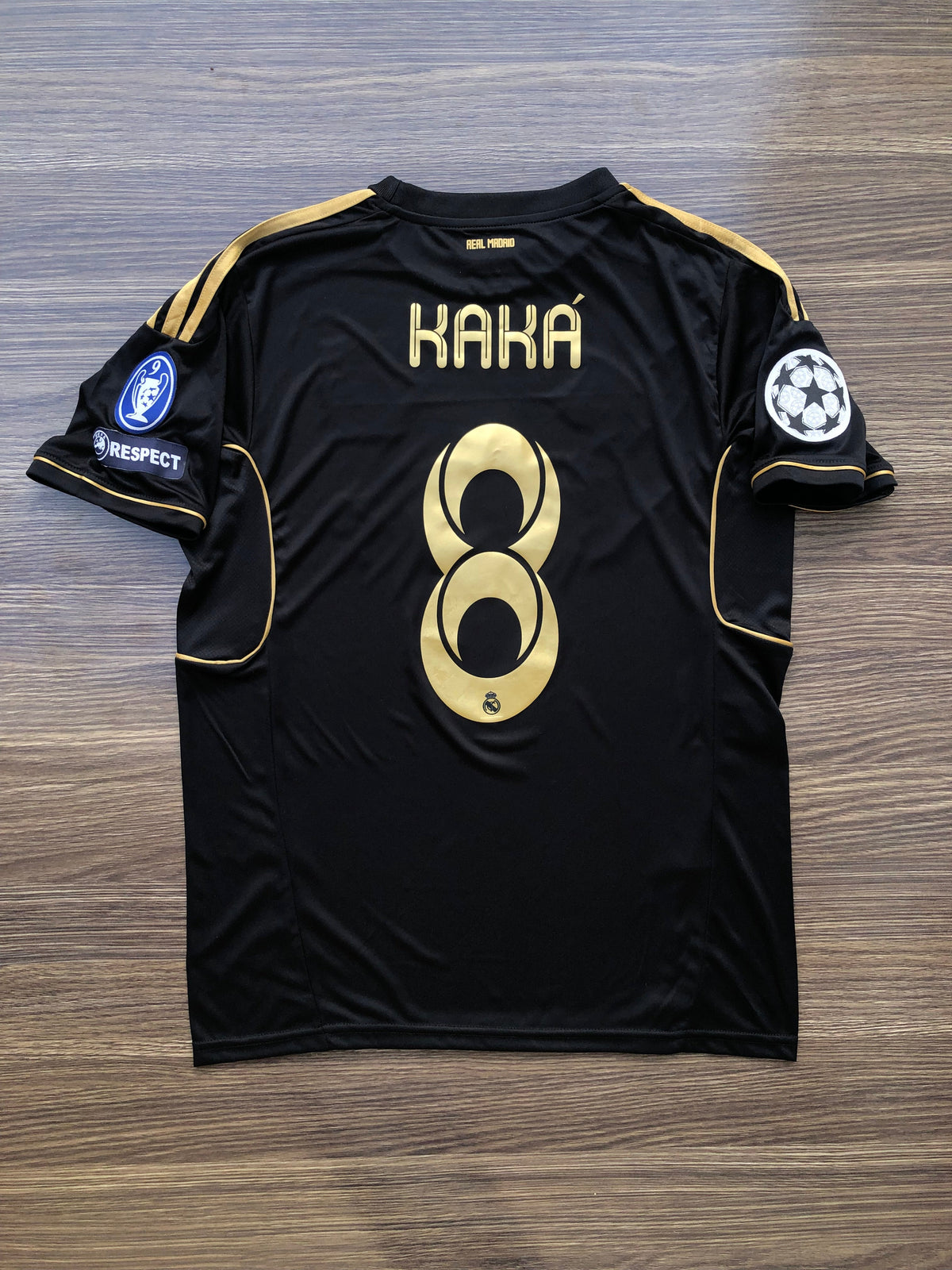 Real Madrid 11/12 Away Jersey Half sleeves — view 3