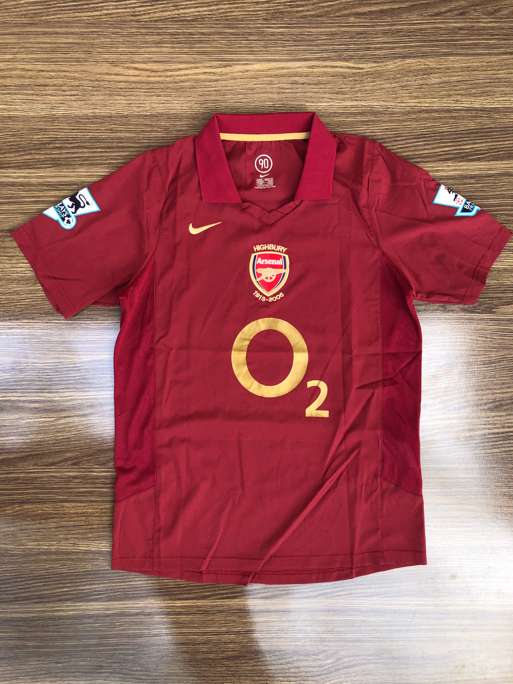 Arsenal O2 Jersey Henry — view 1