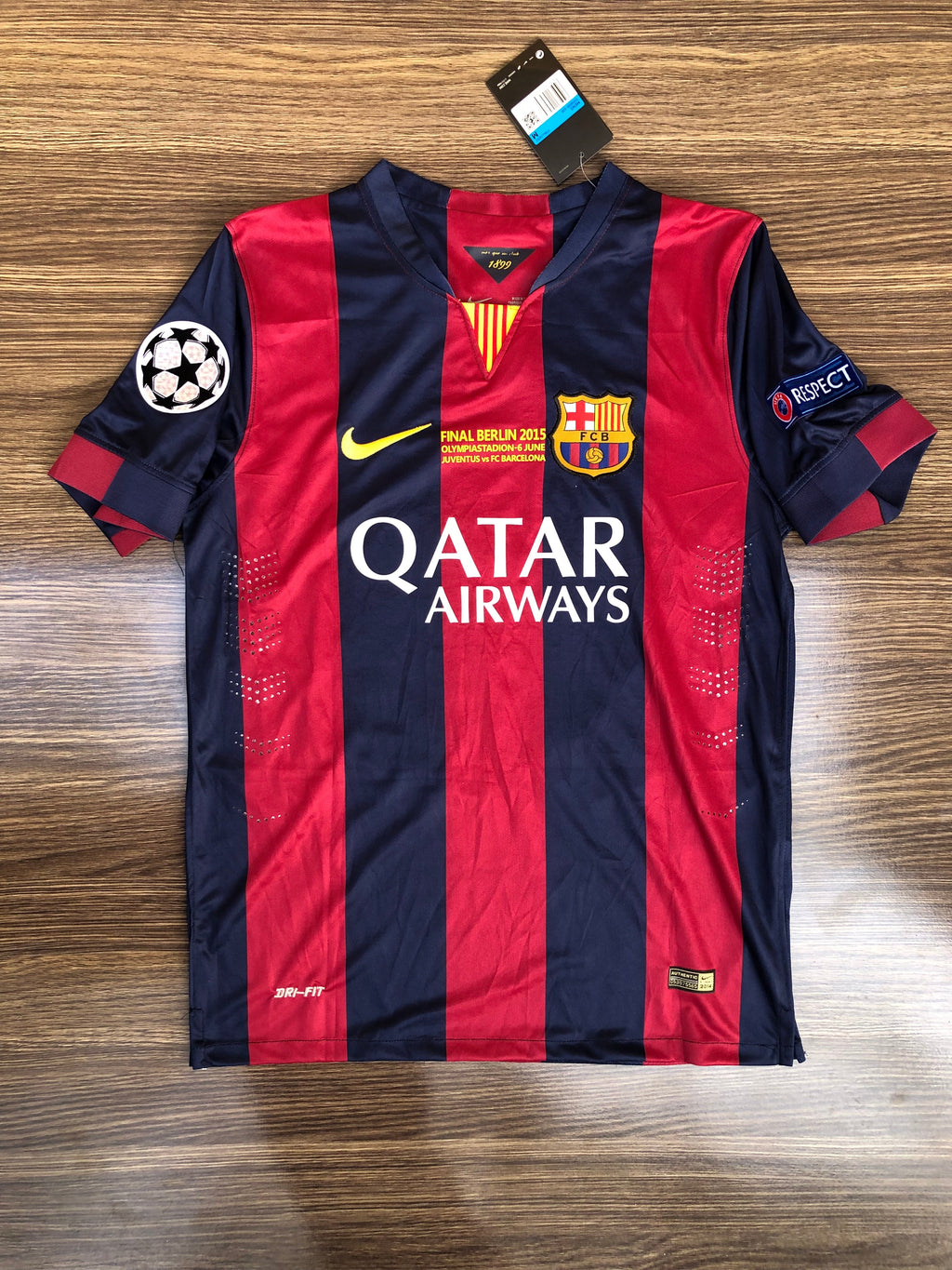 Barca 14/15 Home Imported — view 2