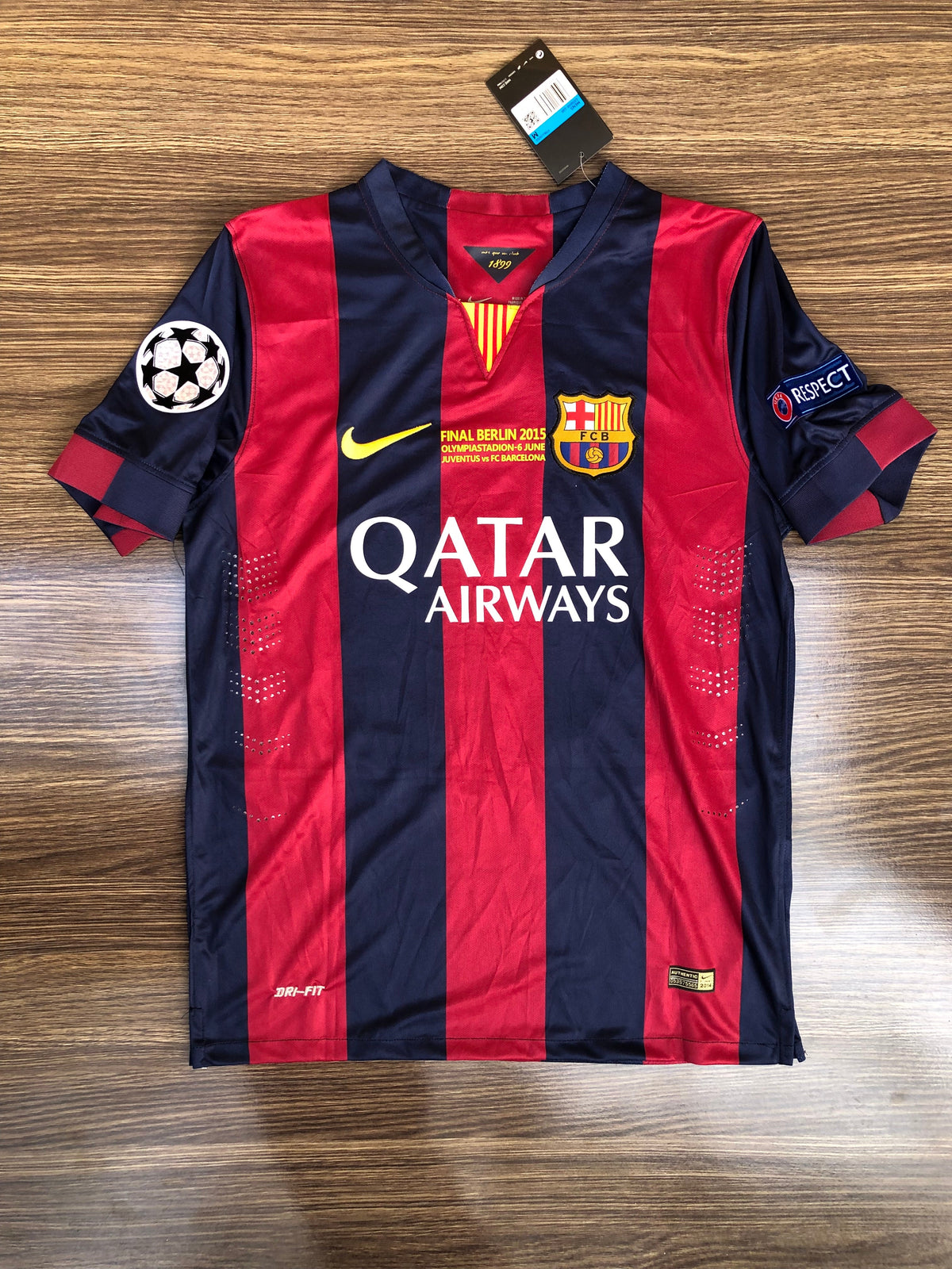 Barca 14/15 Home Imported — view 2