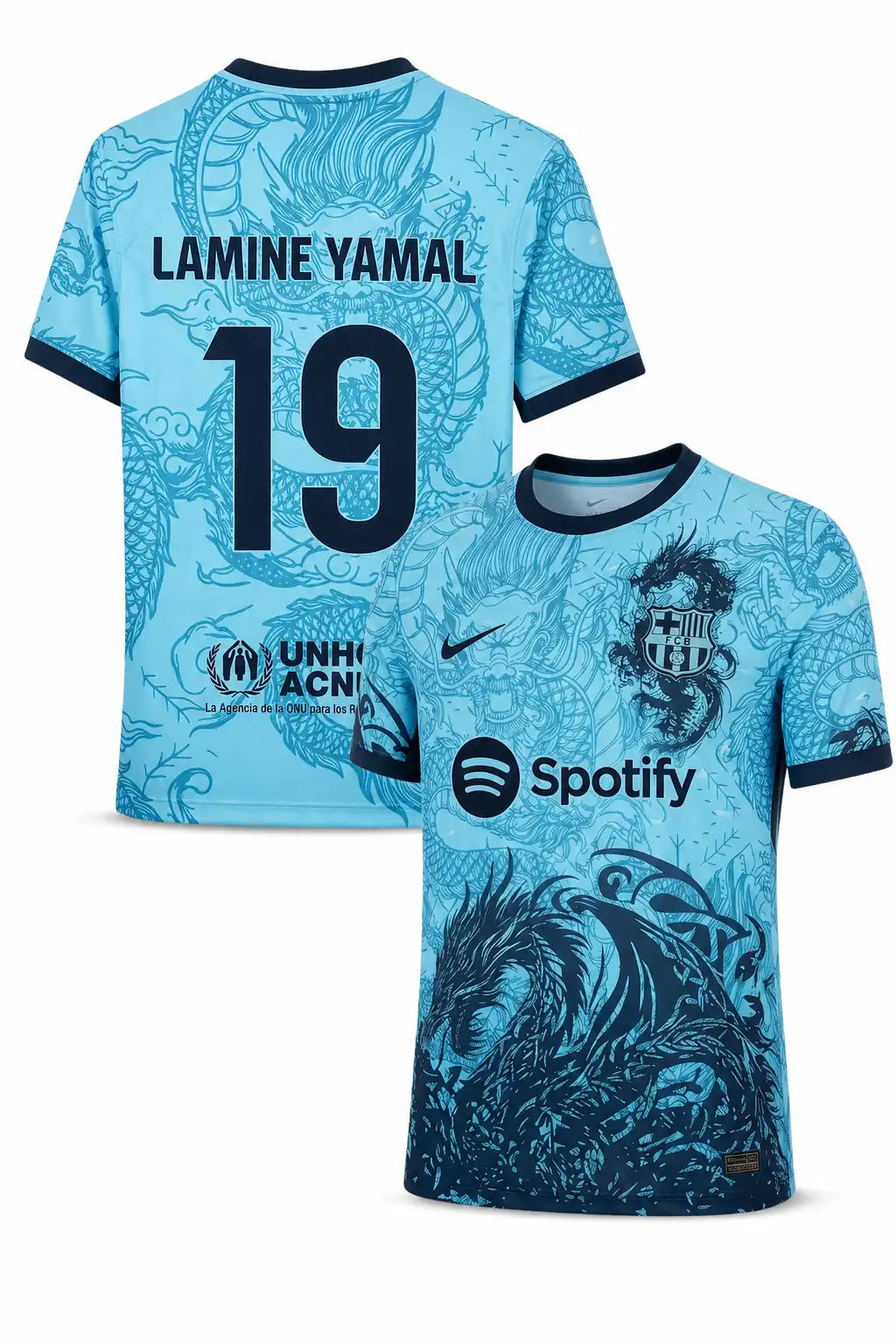 FC Barcelona Dragon Blue Jersey