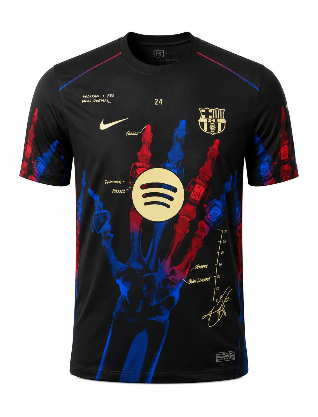 FCB Blood Colors Jersey