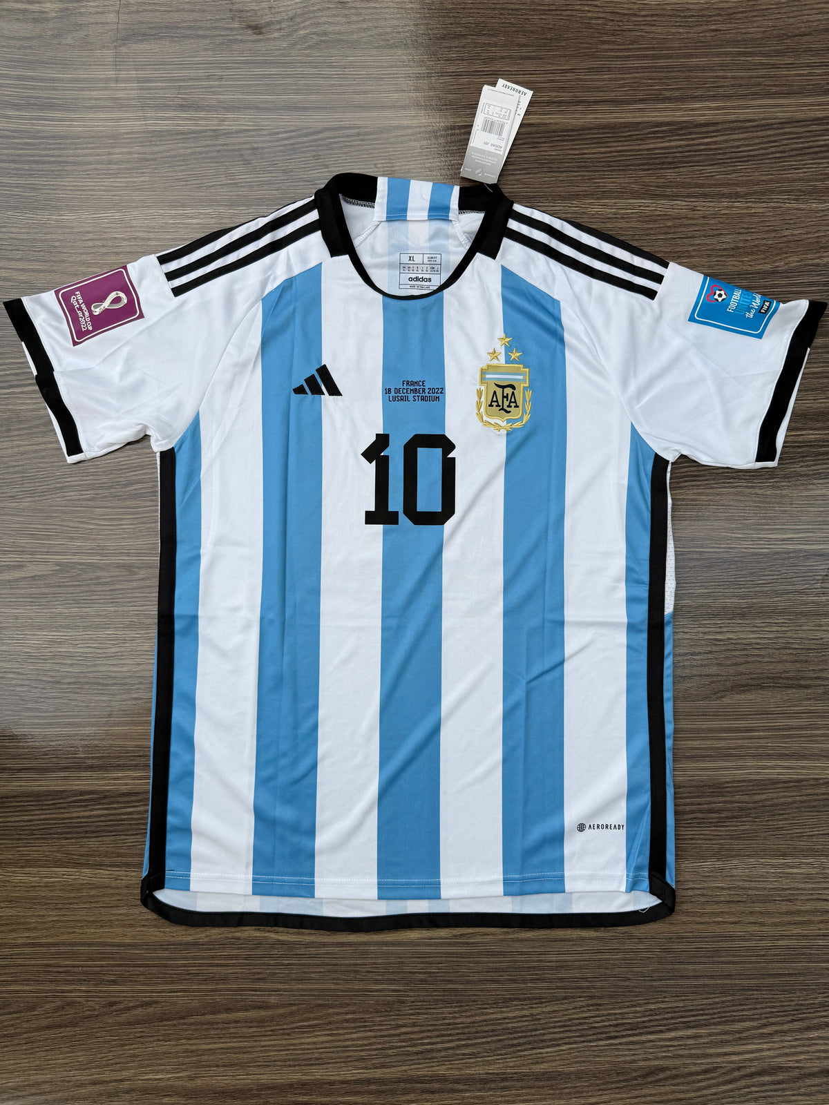 Argentina 22 WC Home Jersey — view 1