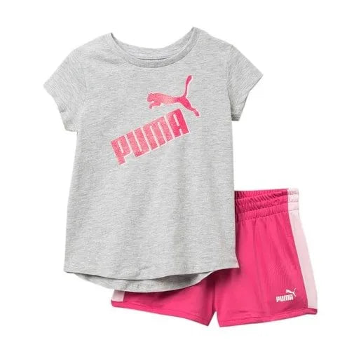 Girls Shorts & T-Shirt – Puma