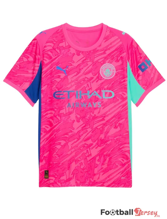 Manchester City Goalkeeper Shirt 2025-26 Pink