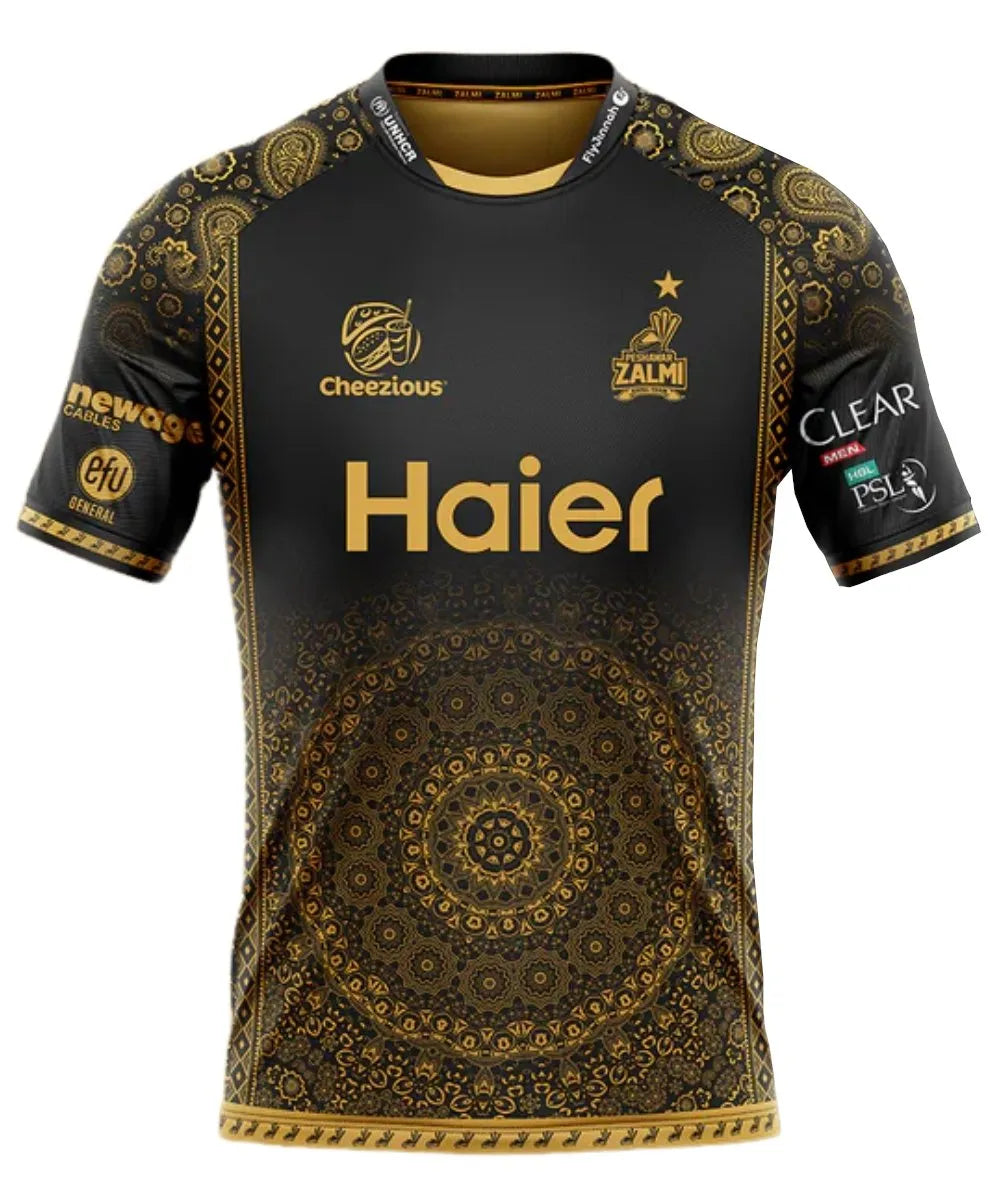 Peshawar Zalmi PSL Black Shirt 2025
