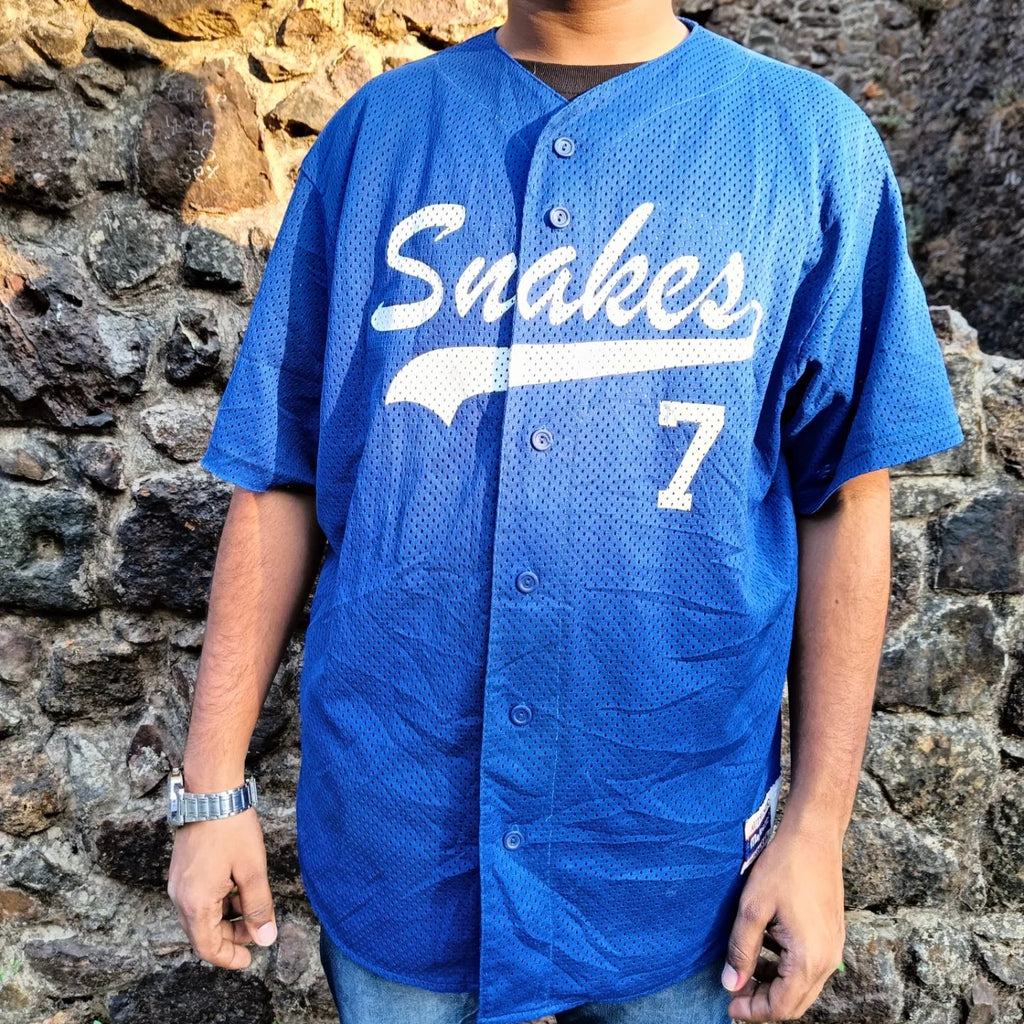 Baseball Jerseys Snakes 7 (Oversized Half sleeve Shirt or jersey unisex)
