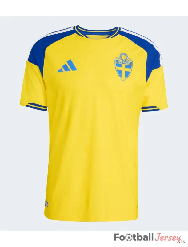 Sweden 2026 Authentic Home Jersey