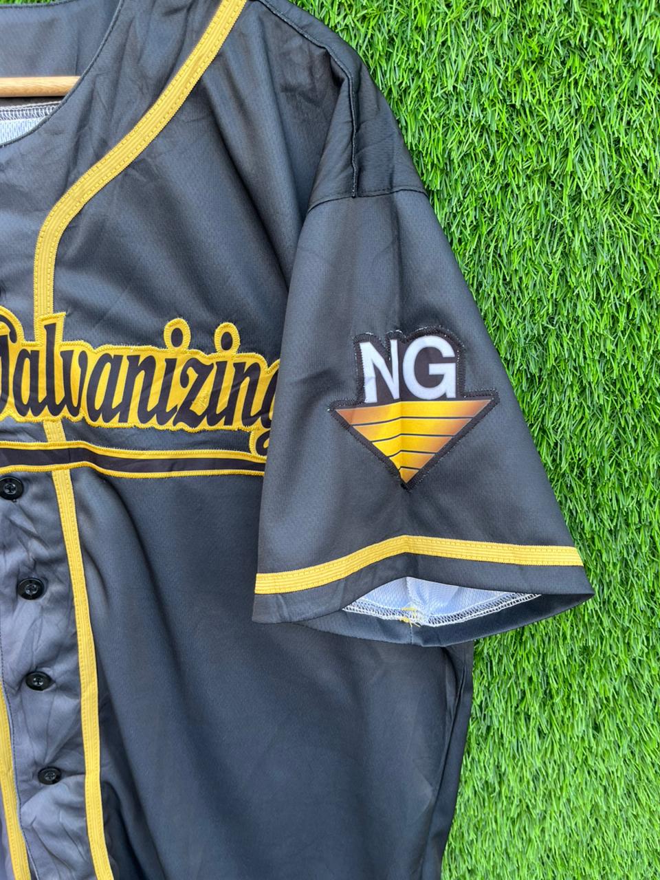 Baseball Jerseys NATIONAL GALVANIZING Jersey |Vintage Oversized Streetwear | Men Women | online shopping