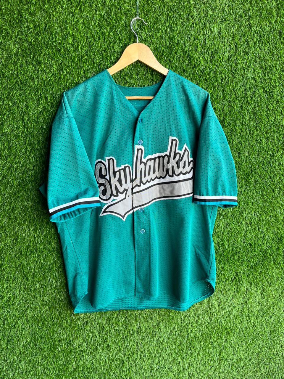 Baseball Jerseys SKYHAWKS Jersey  |Vintage Oversized  Streetwear | Men Women | online shopping
