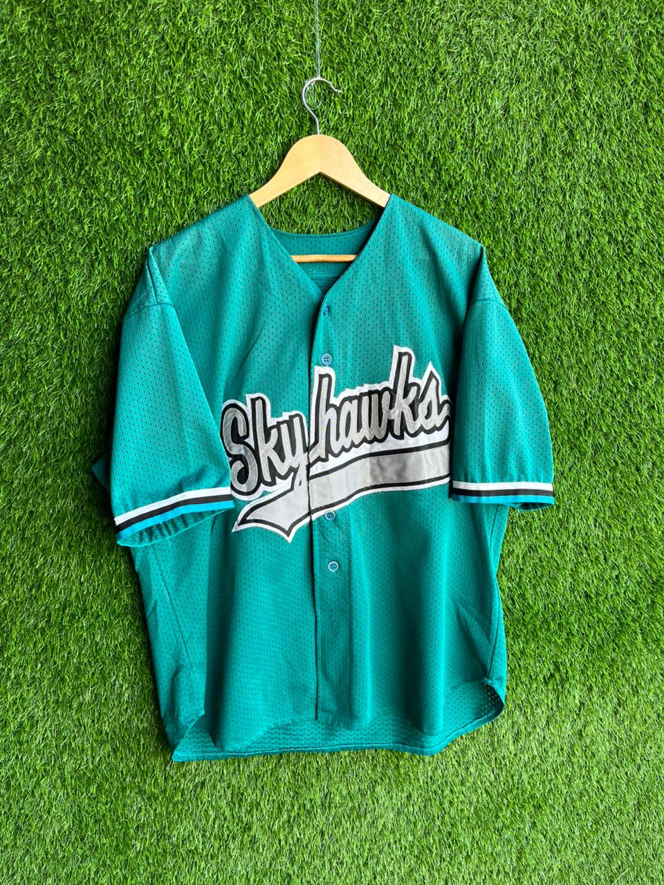 Baseball Jerseys SKYHAWKS Jersey  |Vintage Oversized  Streetwear | Men Women | online shopping