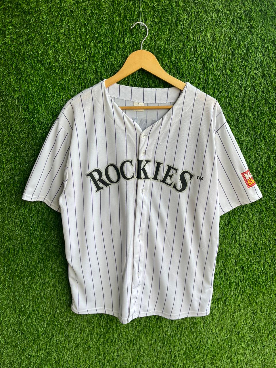 Baseball Jerseys ROCKIES Jersey |Vintage Oversized Streetwear | Men Women |  Online Shopping