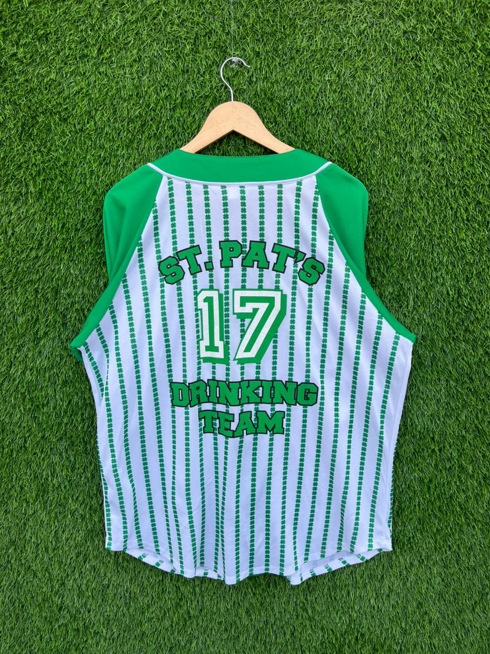 Baseball Jerseys Shamrock Jersey |Vintage Oversized Streetwear | Men Women |  Online Shopping
