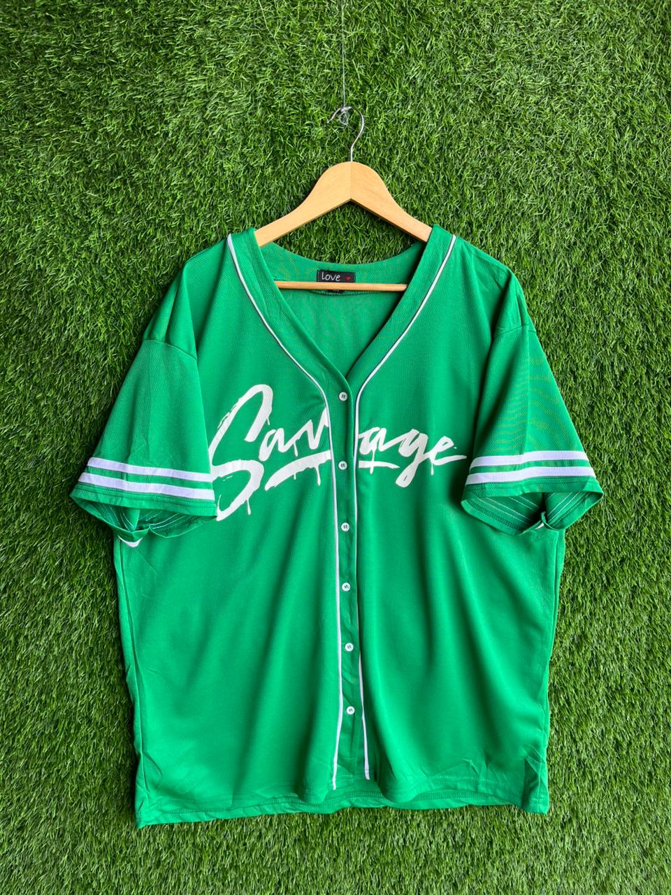 Baseball Jerseys SAVAGE Jersey |Vintage Oversized Streetwear | Men Women |  Online Shopping
