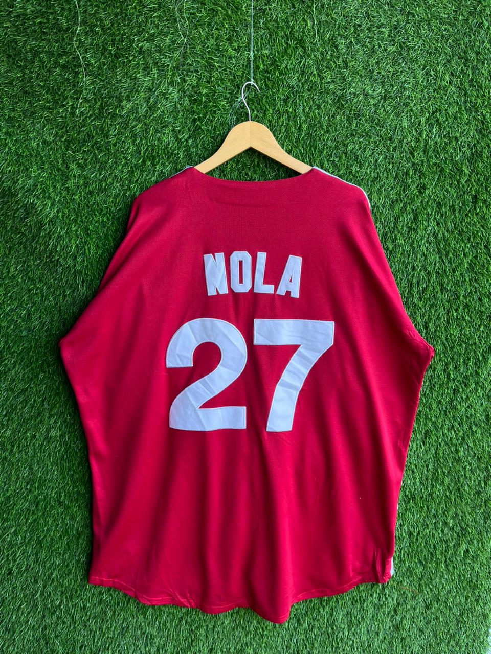 Baseball Jerseys p nola  27 Jersey |Vintage Oversized Streetwear | Men Women |  Online Shopping