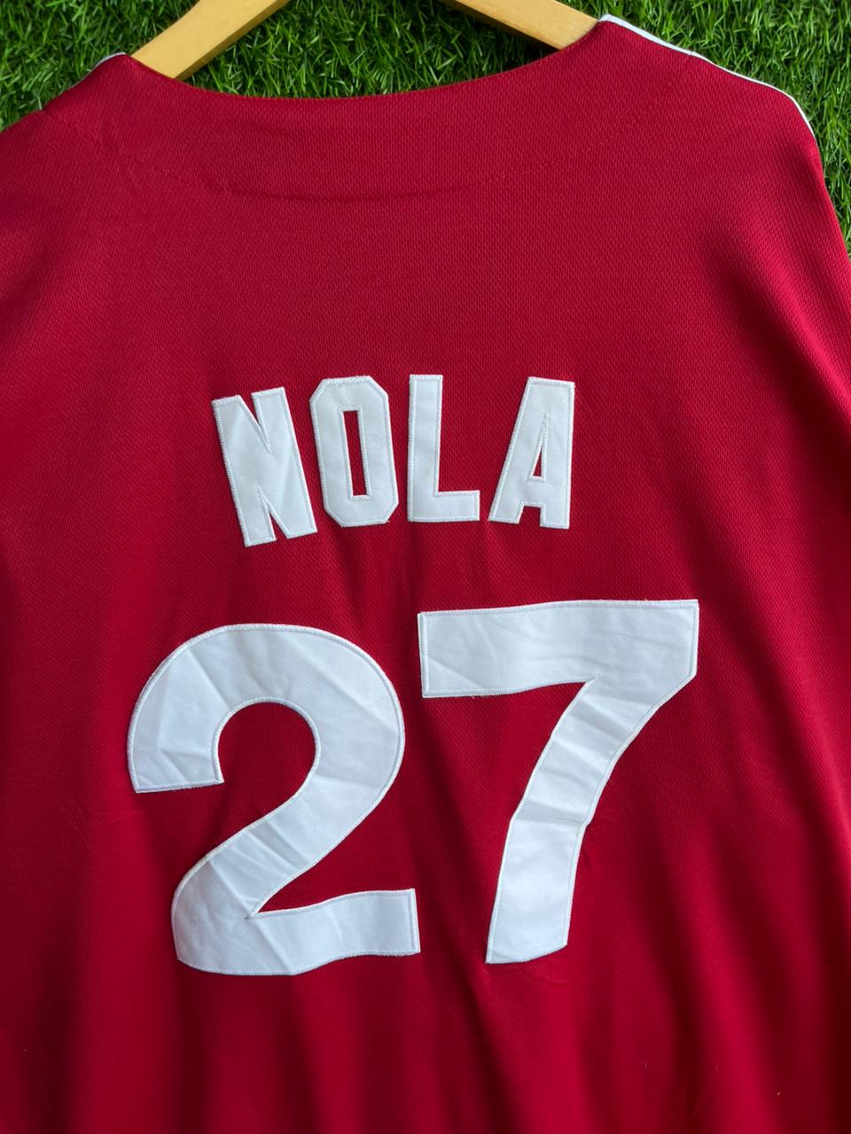 Baseball Jerseys p nola  27 Jersey |Vintage Oversized Streetwear | Men Women |  Online Shopping