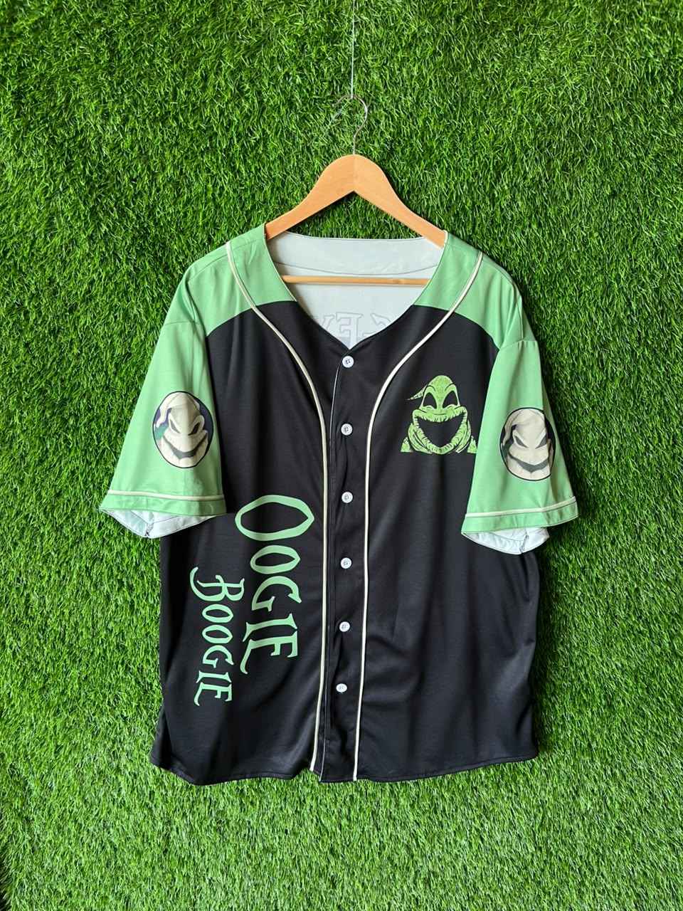 Baseball Jerseys Oogie Boogie Jersey |Vintage Oversized Streetwear | Men Women |  Online Shopping