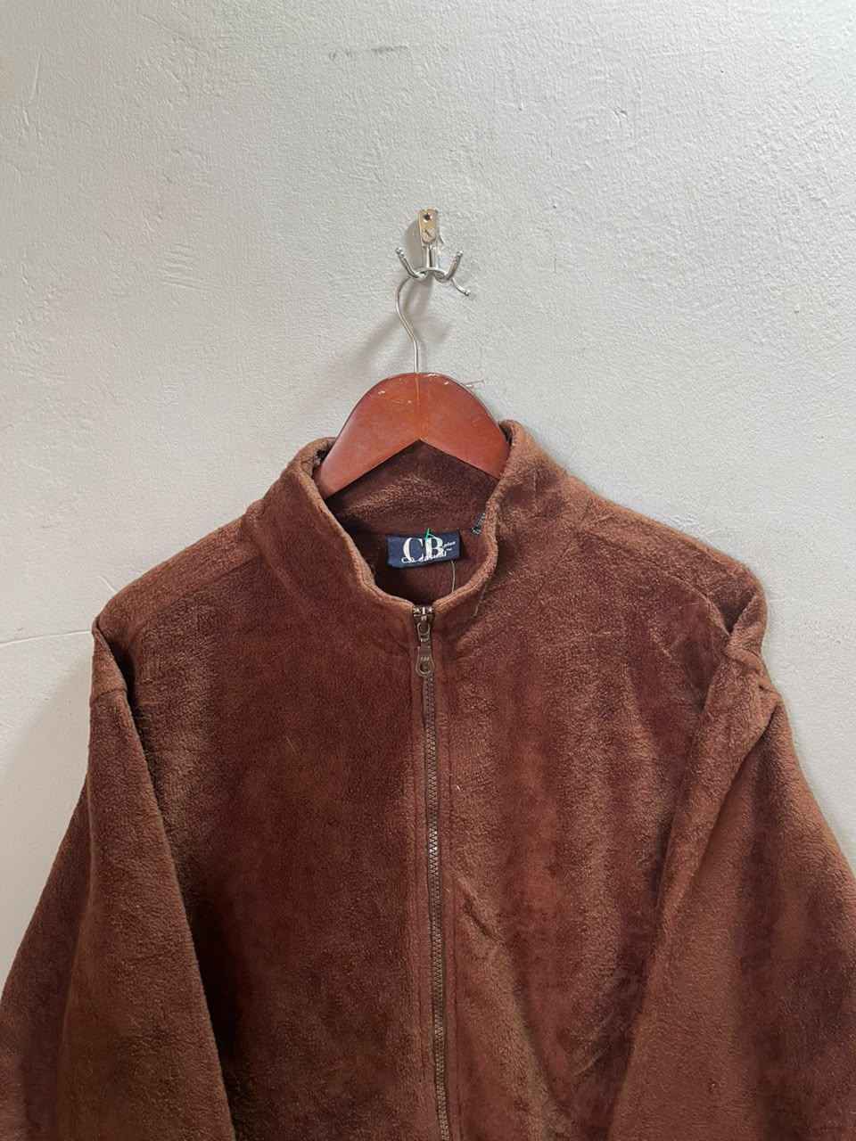 CB | Full frontal zipper | Fleece Jacket | Oversized Streetwear | Winterwear | Men Women | Cozy Fashion | Gym Fit | Online Shopping