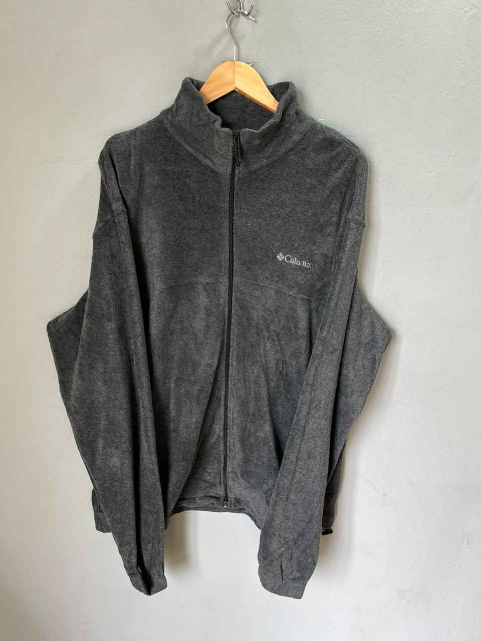 Columbi@ | Full frontal zipper | Fleece Jacket | Oversized Streetwear | Winterwear | Men Women | Cozy Fashion | Gym Fit | Online Shopping