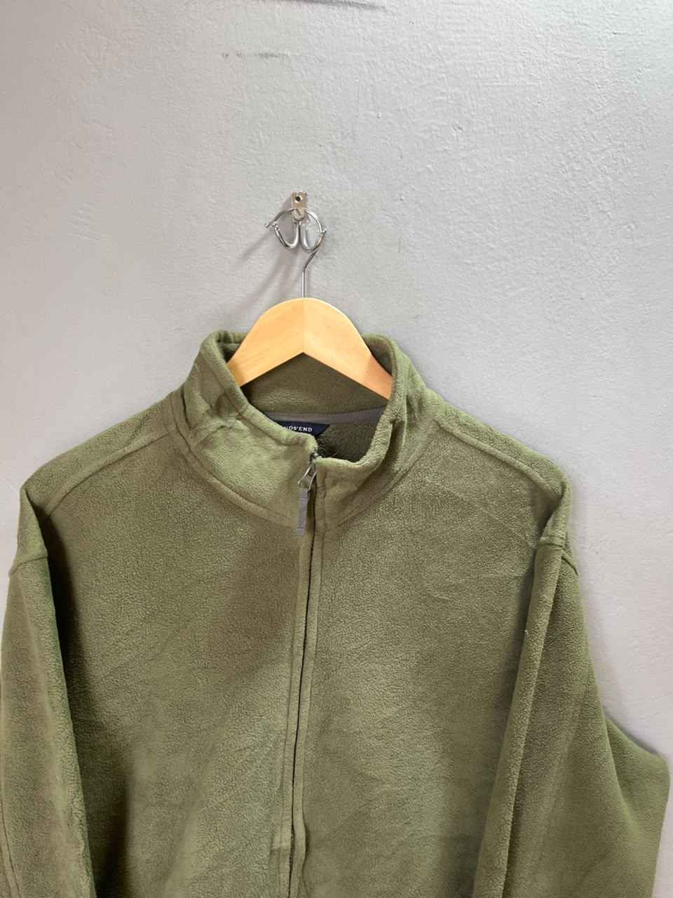 Lands End | Full frontal zipper | Fleece Jacket | Oversized Streetwear | Winterwear | Men Women | Cozy Fashion | Gym Fit | Online Shopping