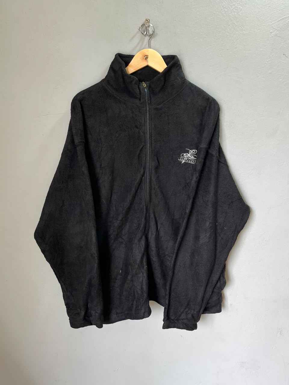 Las Veg@s | Full frontal zipper | Fleece Jacket | Oversized Streetwear | Winterwear | Men Women | Cozy Fashion | Gym Fit | Online Shopping
