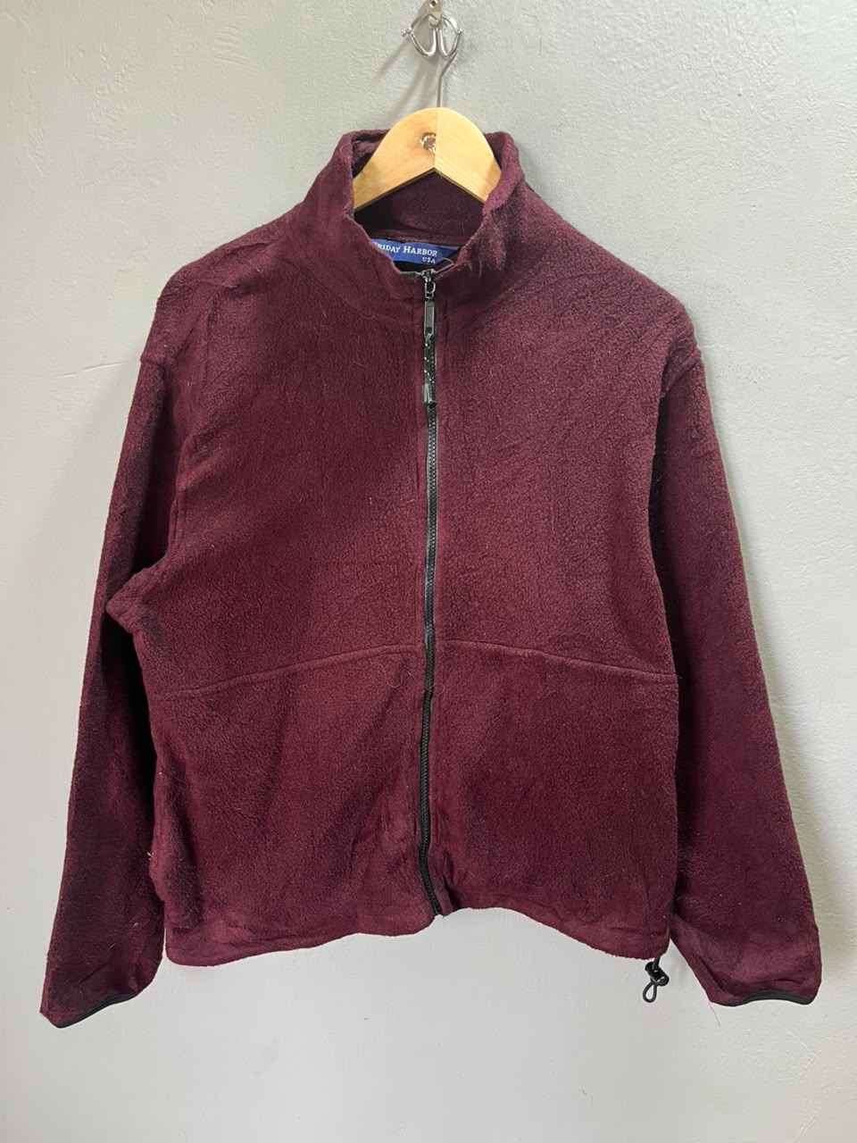 Friday Harbor | Full frontal zipper | Fleece Jacket | Oversized Streetwear | Winterwear | Men Women | Cozy Fashion | Gym Fit | Online Shopping