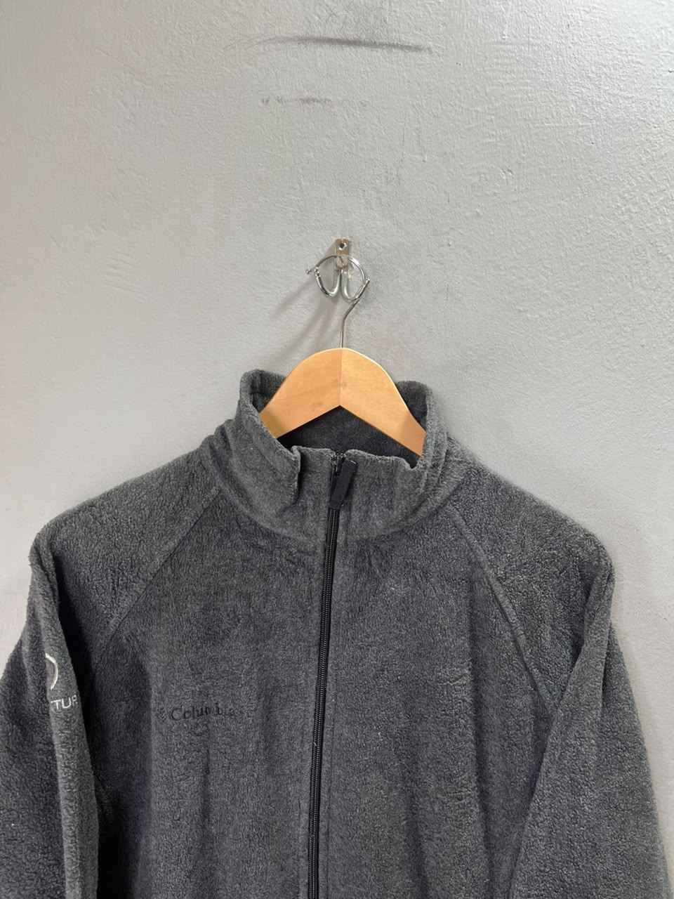 Columbi@ | Full frontal zipper | Fleece Jacket | Oversized Streetwear | Winterwear | Men Women | Cozy Fashion | Gym Fit | Online Shopping