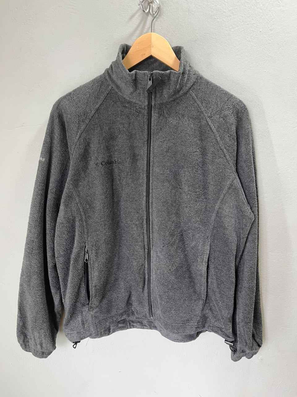Columbi@ | Full frontal zipper | Fleece Jacket | Oversized Streetwear | Winterwear | Men Women | Cozy Fashion | Gym Fit | Online Shopping