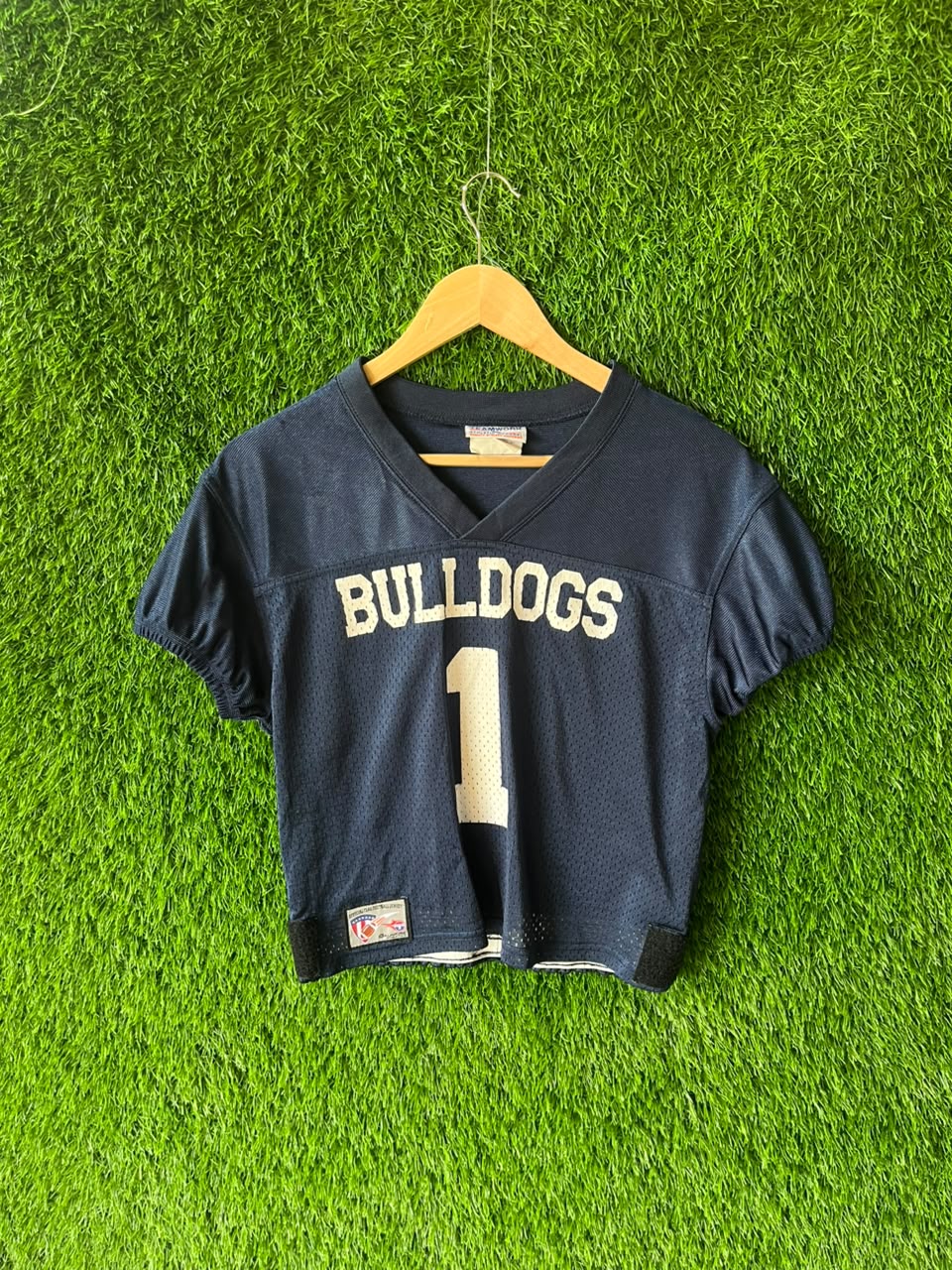 Half Sleeve Jerseys Bulldogs 1 Jersey |Vintage Oversized Streetwear | Men Women |  Online Shopping