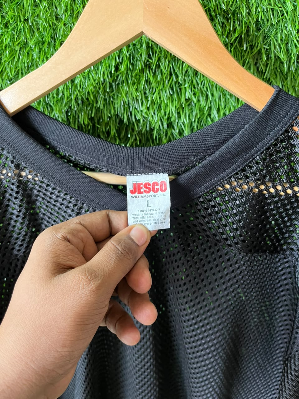 Jesco Half Sleeve Jerseys mesh Jersey |Vintage Oversized Streetwear | Men Women |  Online Shopping