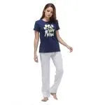 Women Nightwear Set – Trousers & T-Shirt