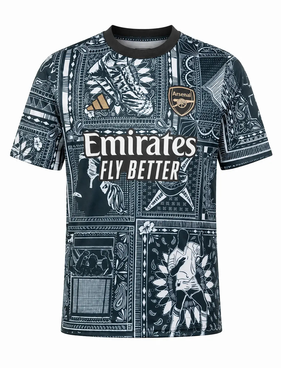 Arsenal x Ian Wright Pre-Match Jersey