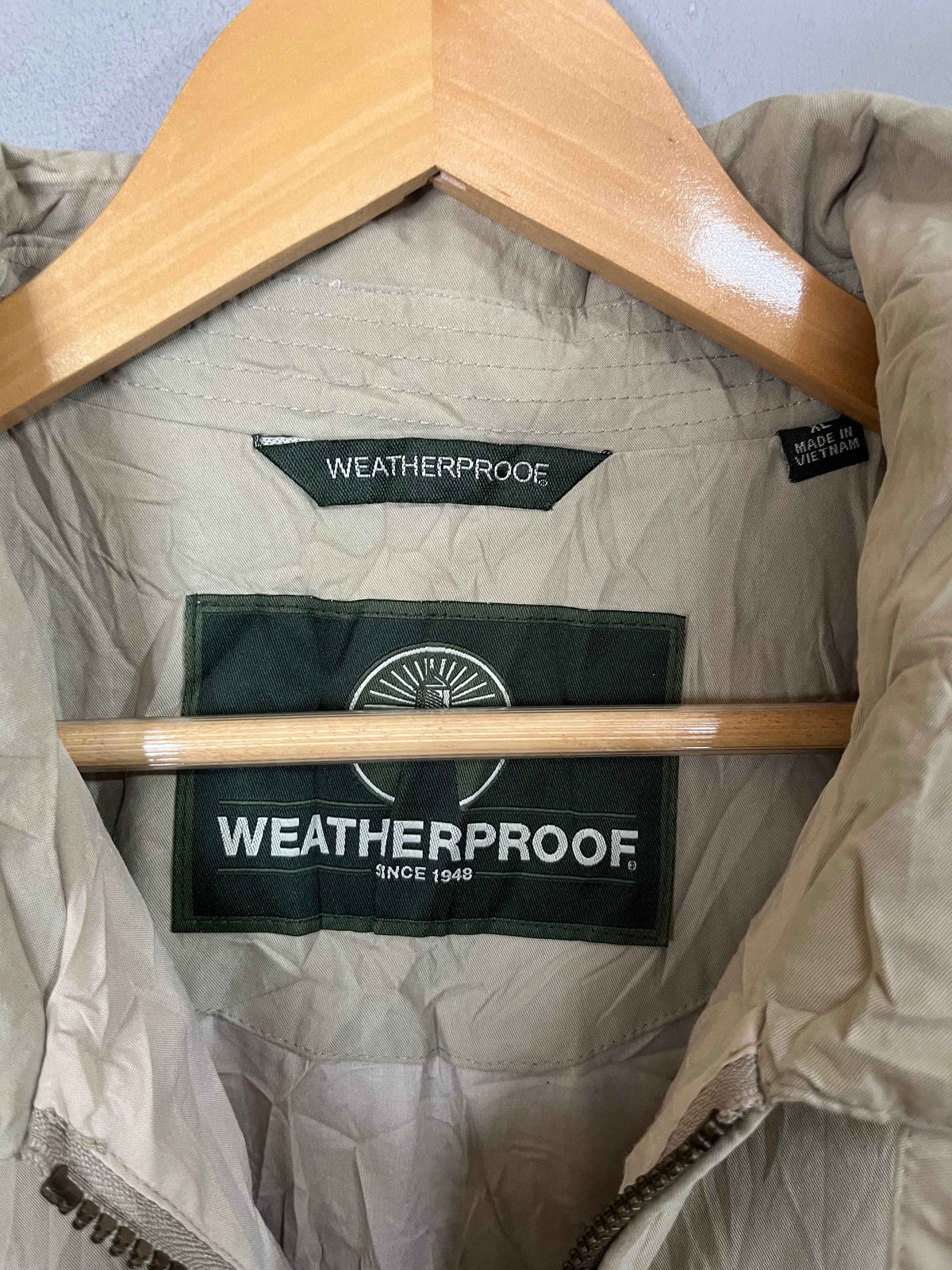 Windbreakers Vintage Oversized Weatherproof